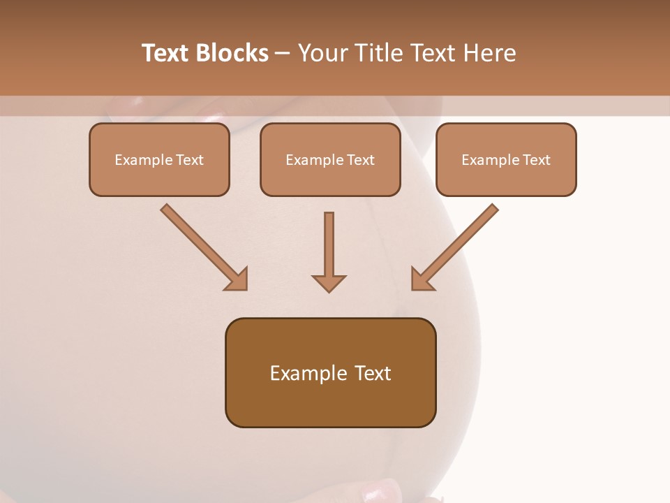 Parent Belly Motherhood PowerPoint Template