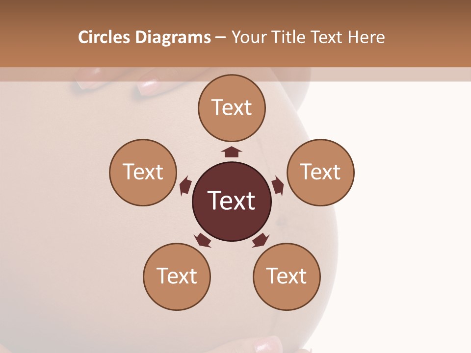 Parent Belly Motherhood PowerPoint Template