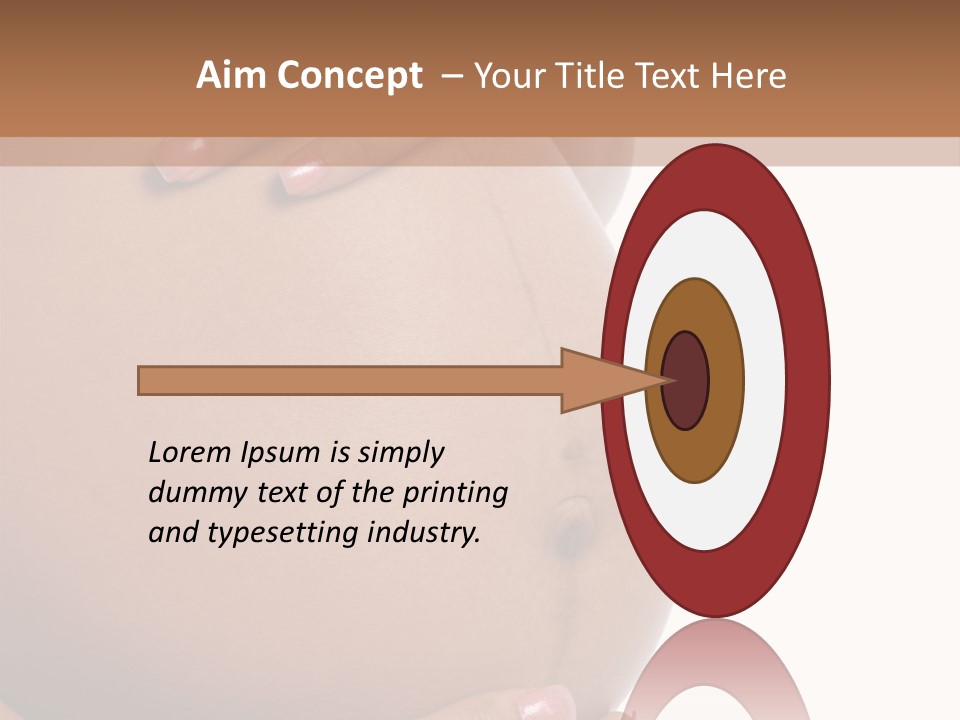 Parent Belly Motherhood PowerPoint Template