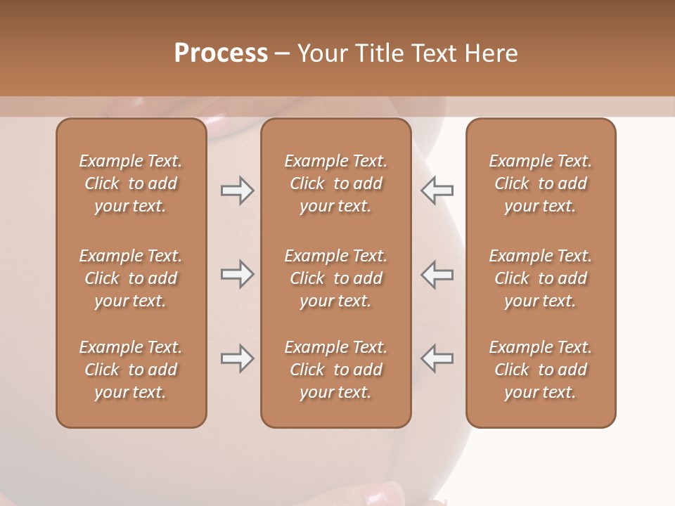Parent Belly Motherhood PowerPoint Template