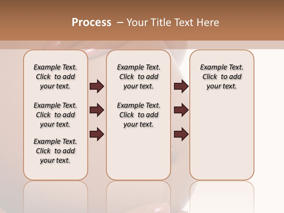 Parent Belly Motherhood PowerPoint Template