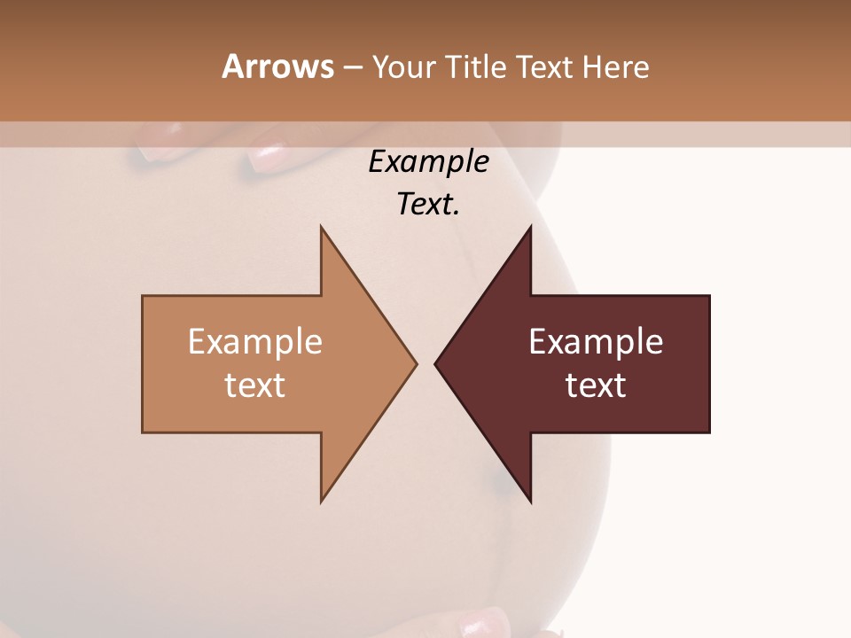Parent Belly Motherhood PowerPoint Template