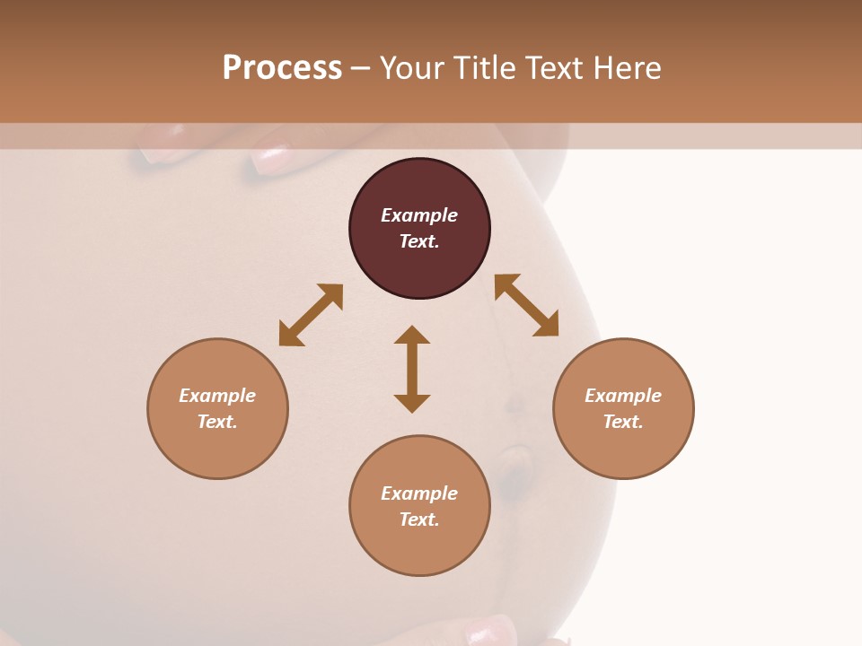 Parent Belly Motherhood PowerPoint Template