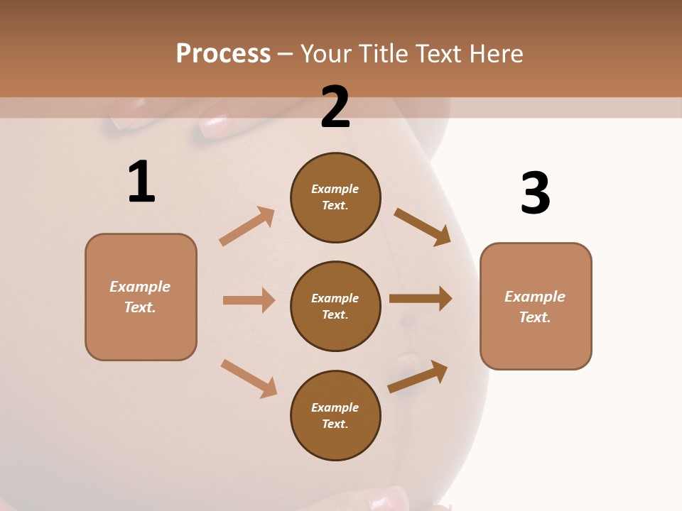 Parent Belly Motherhood PowerPoint Template