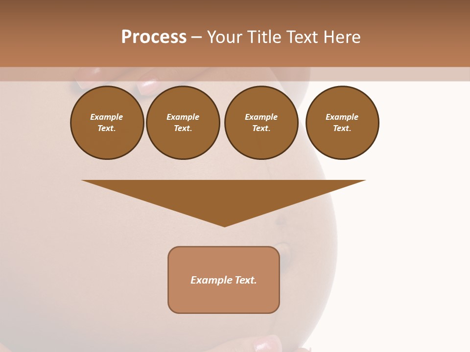 Parent Belly Motherhood PowerPoint Template