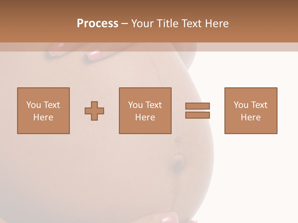 Parent Belly Motherhood PowerPoint Template