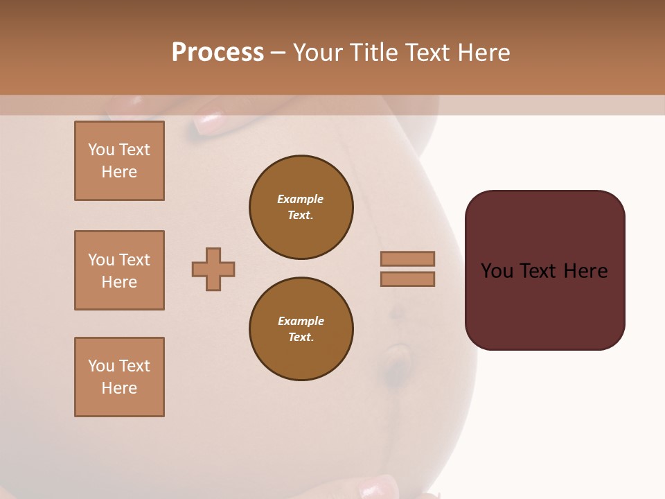 Parent Belly Motherhood PowerPoint Template