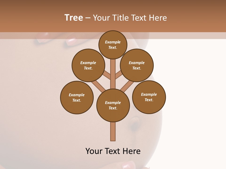 Parent Belly Motherhood PowerPoint Template