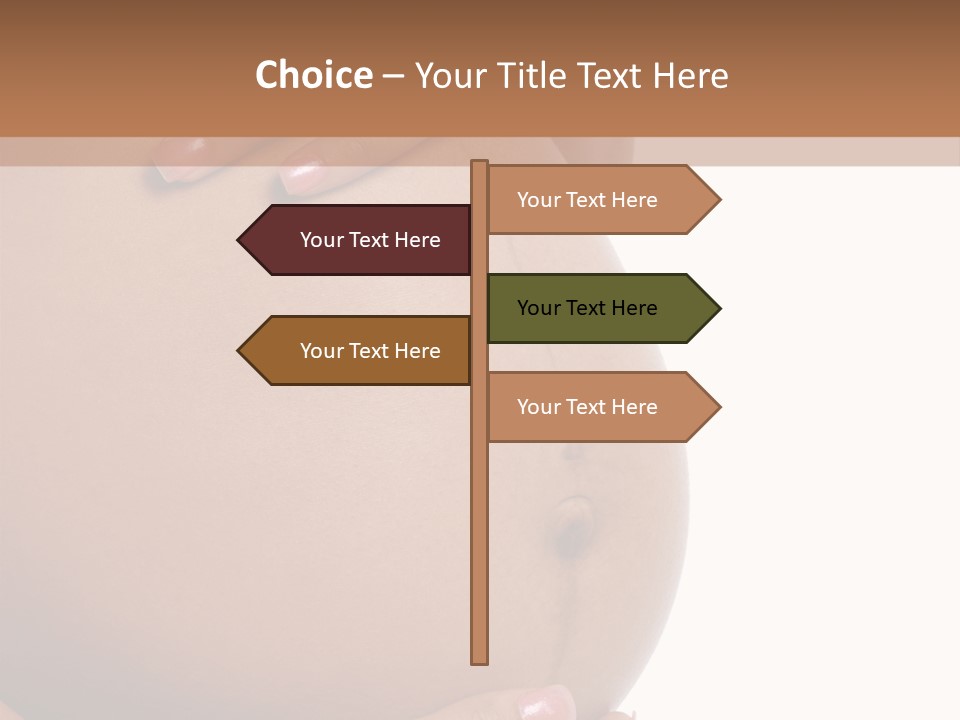 Parent Belly Motherhood PowerPoint Template