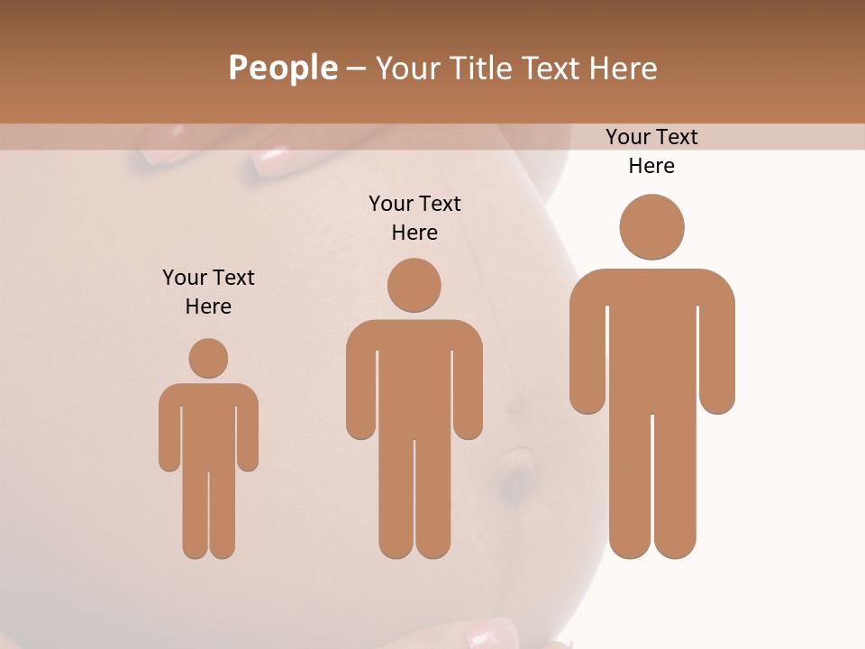 Parent Belly Motherhood PowerPoint Template