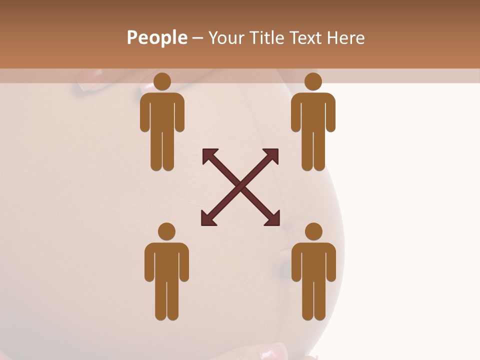 Parent Belly Motherhood PowerPoint Template