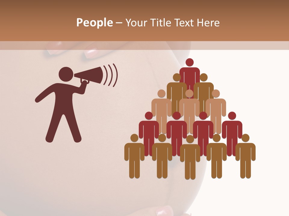 Parent Belly Motherhood PowerPoint Template