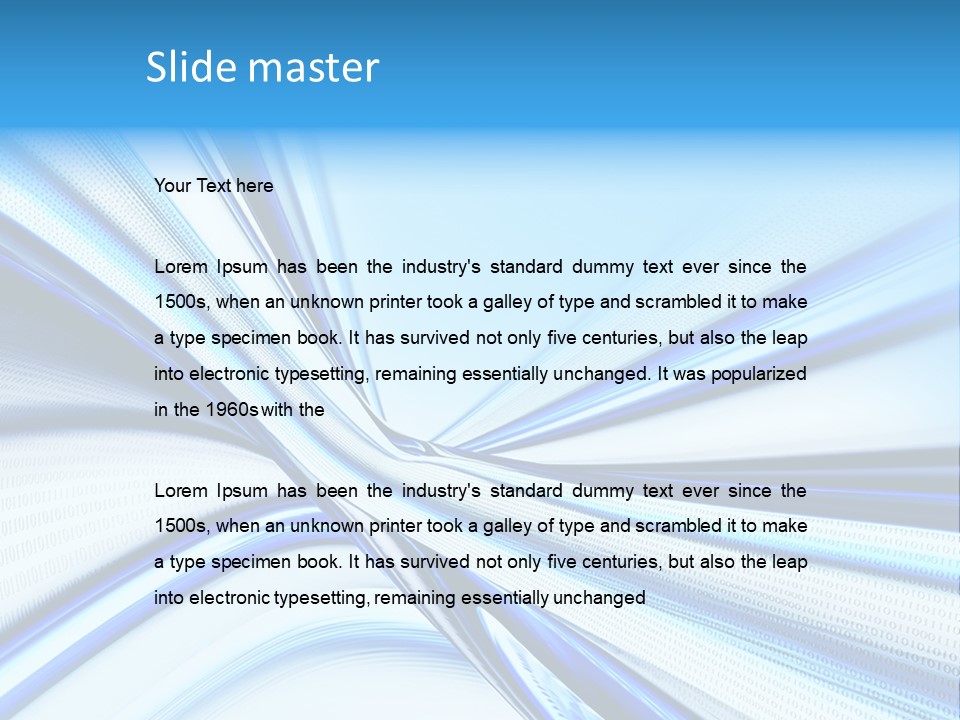 Information System Digital PowerPoint Template