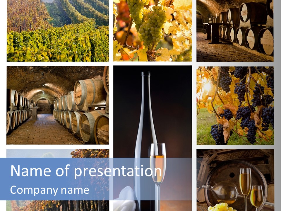 Cask Hill Harvest PowerPoint Template