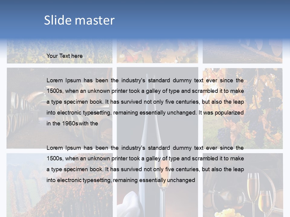 Cask Hill Harvest PowerPoint Template