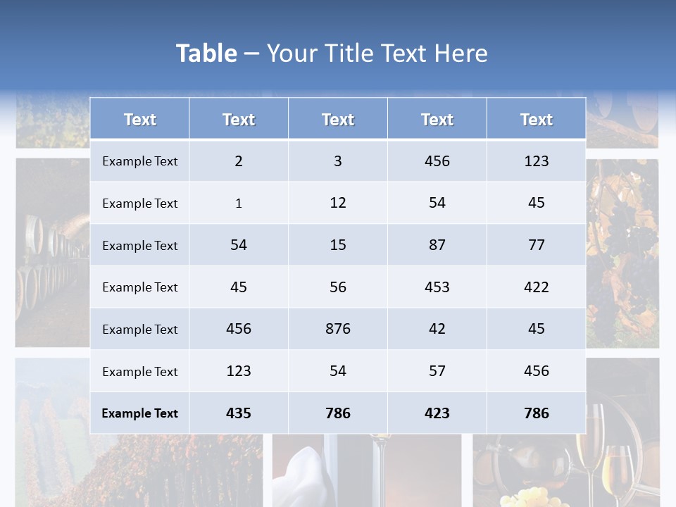 Cask Hill Harvest PowerPoint Template