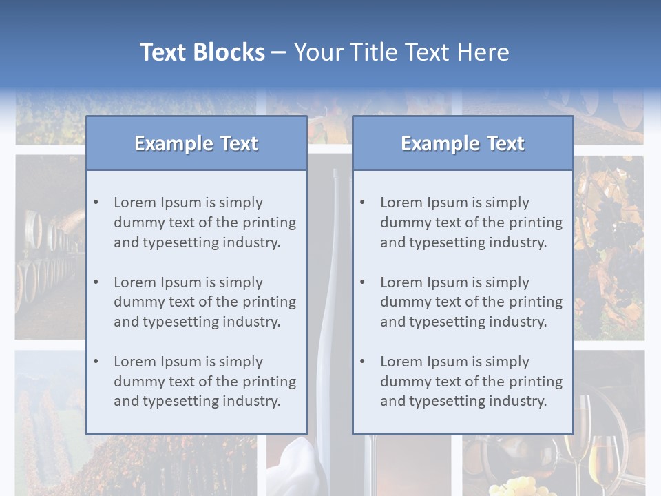 Cask Hill Harvest PowerPoint Template