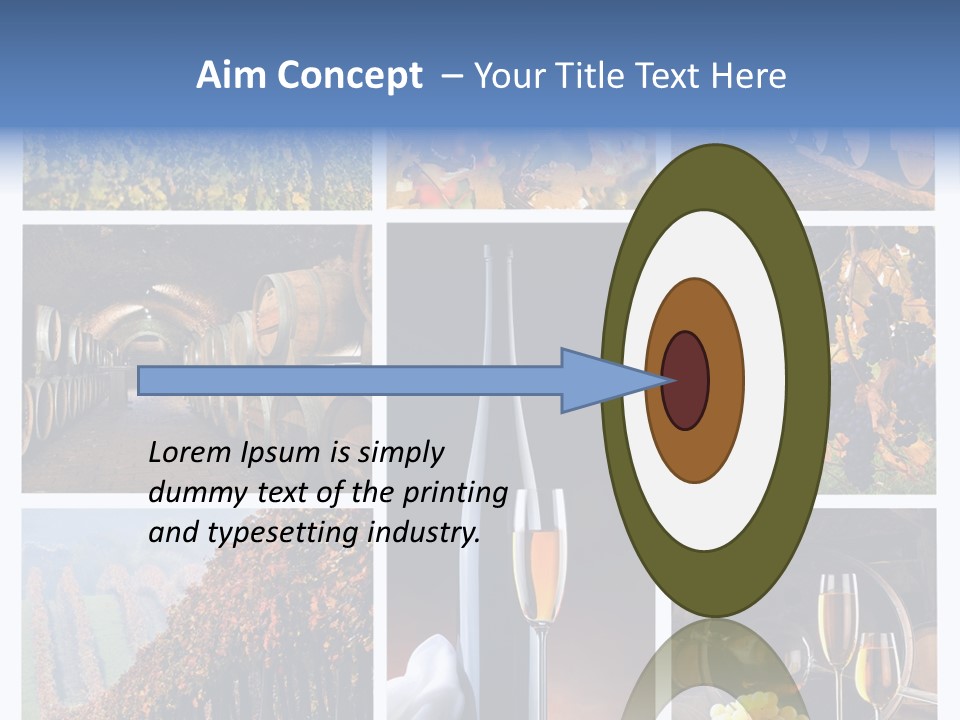 Cask Hill Harvest PowerPoint Template