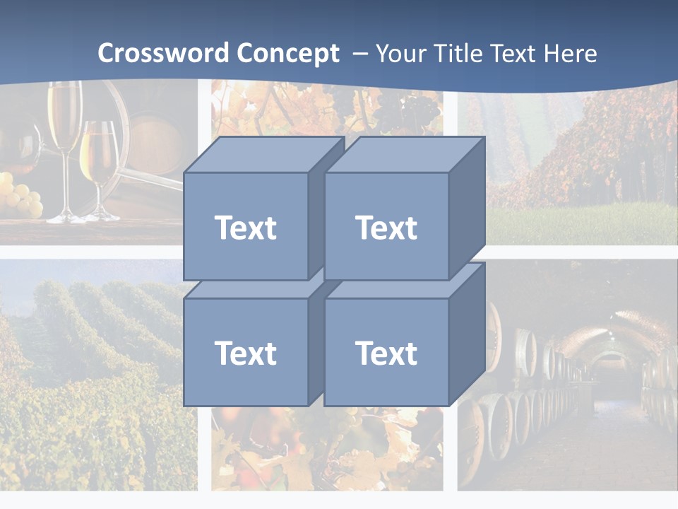 Barrel Hill Wine PowerPoint Template