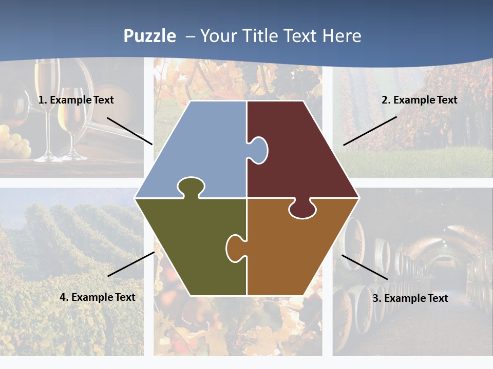 Barrel Hill Wine PowerPoint Template