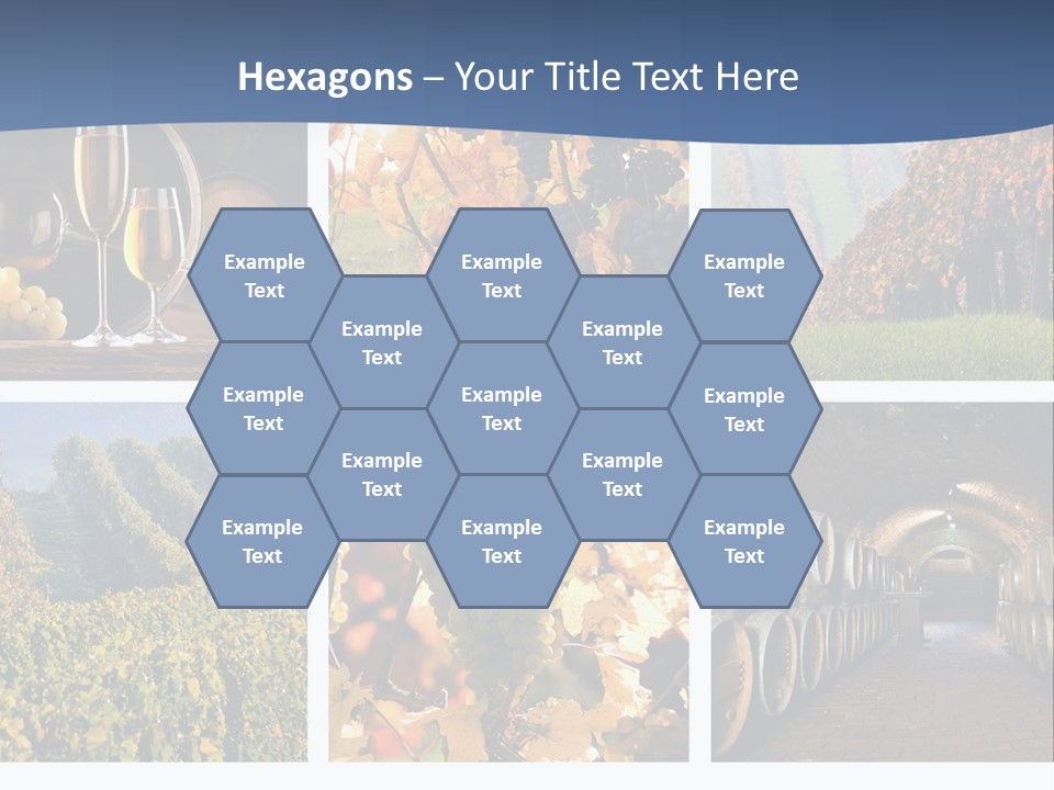 Barrel Hill Wine PowerPoint Template