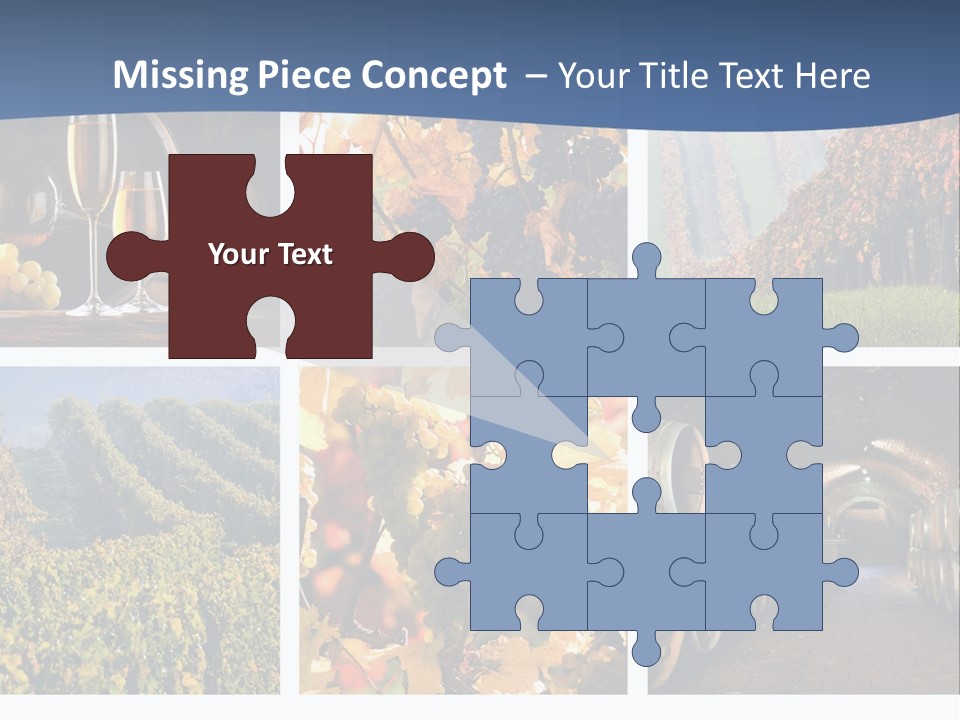 Barrel Hill Wine PowerPoint Template