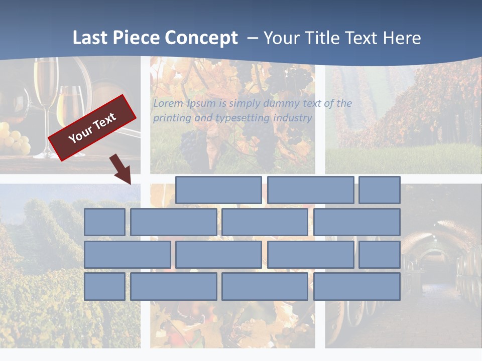 Barrel Hill Wine PowerPoint Template
