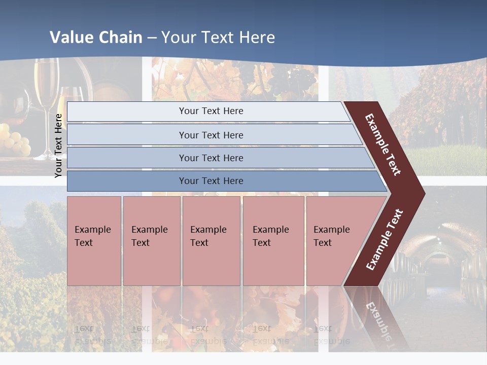 Barrel Hill Wine PowerPoint Template