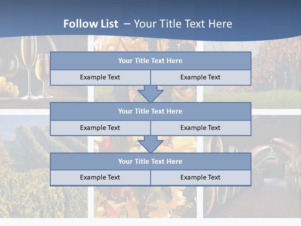 Barrel Hill Wine PowerPoint Template