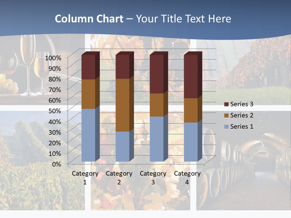 Barrel Hill Wine PowerPoint Template