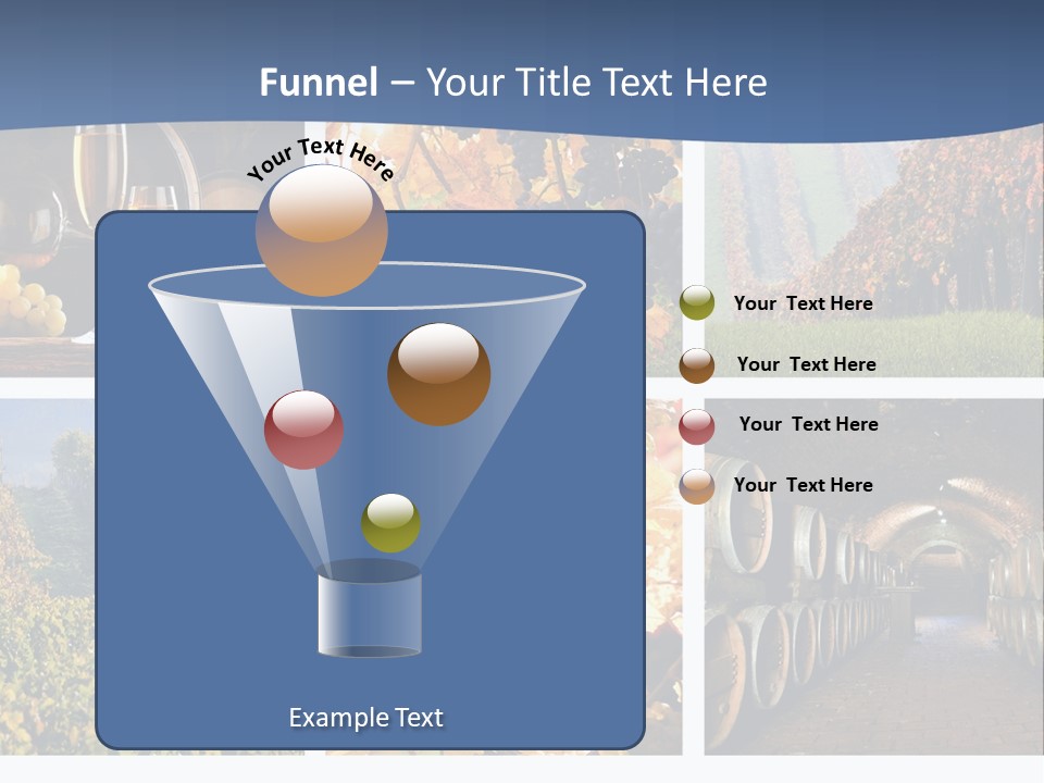 Barrel Hill Wine PowerPoint Template