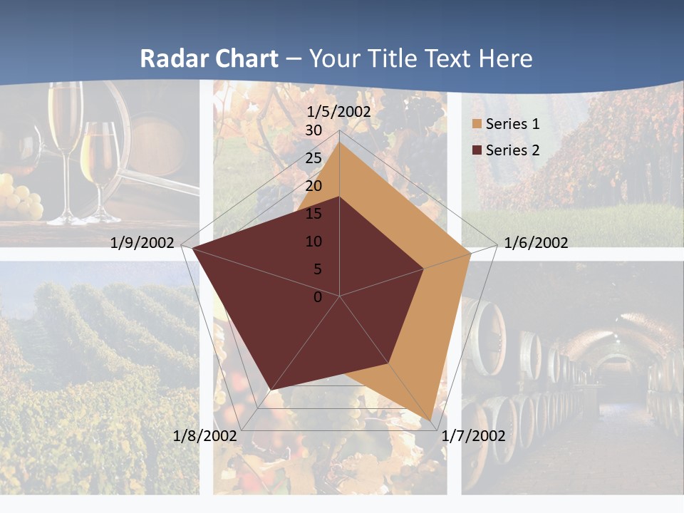 Barrel Hill Wine PowerPoint Template