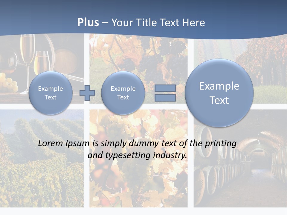 Barrel Hill Wine PowerPoint Template