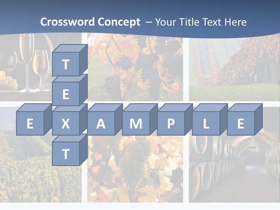 Barrel Hill Wine PowerPoint Template