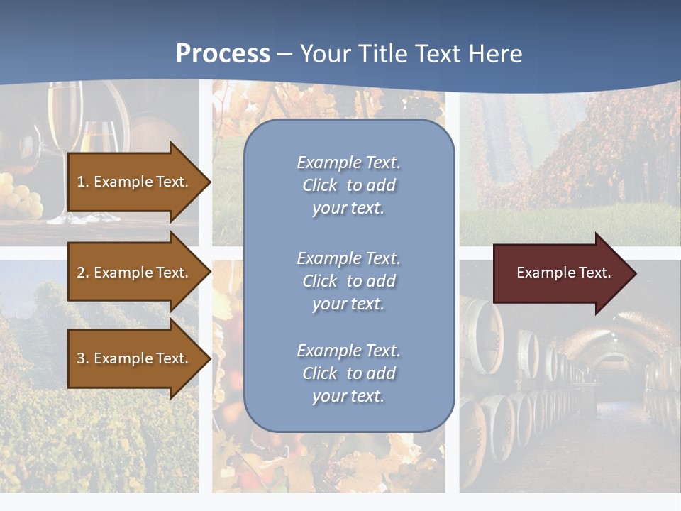 Barrel Hill Wine PowerPoint Template