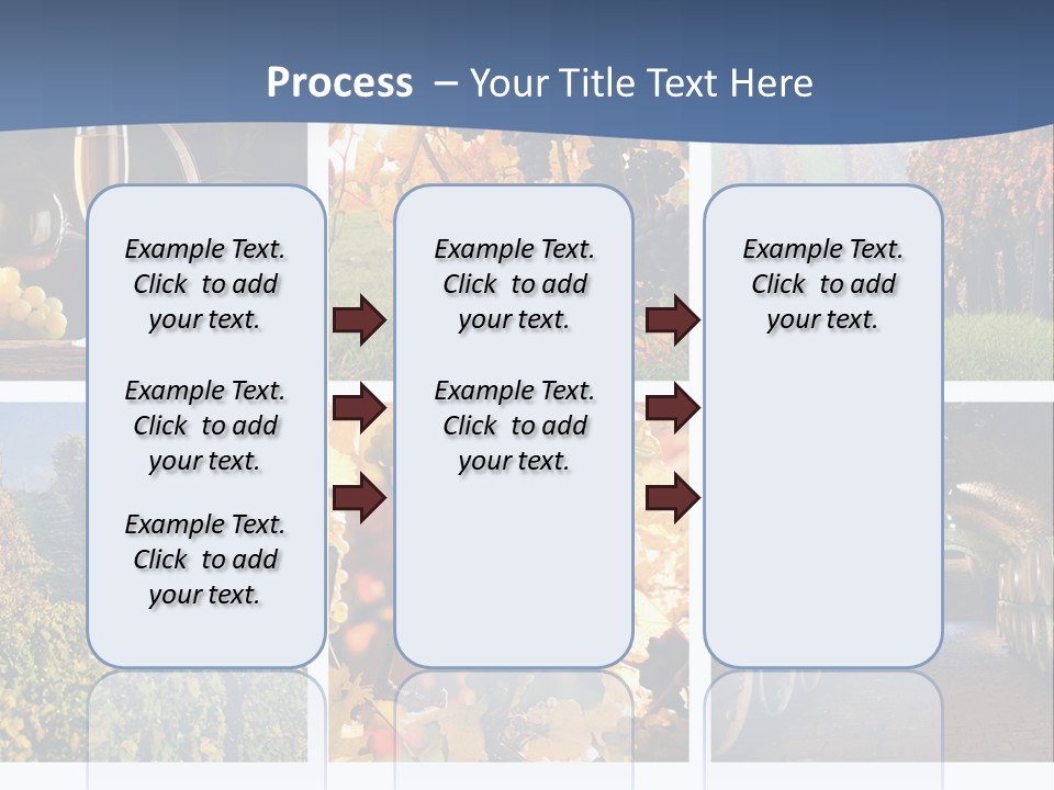Barrel Hill Wine PowerPoint Template