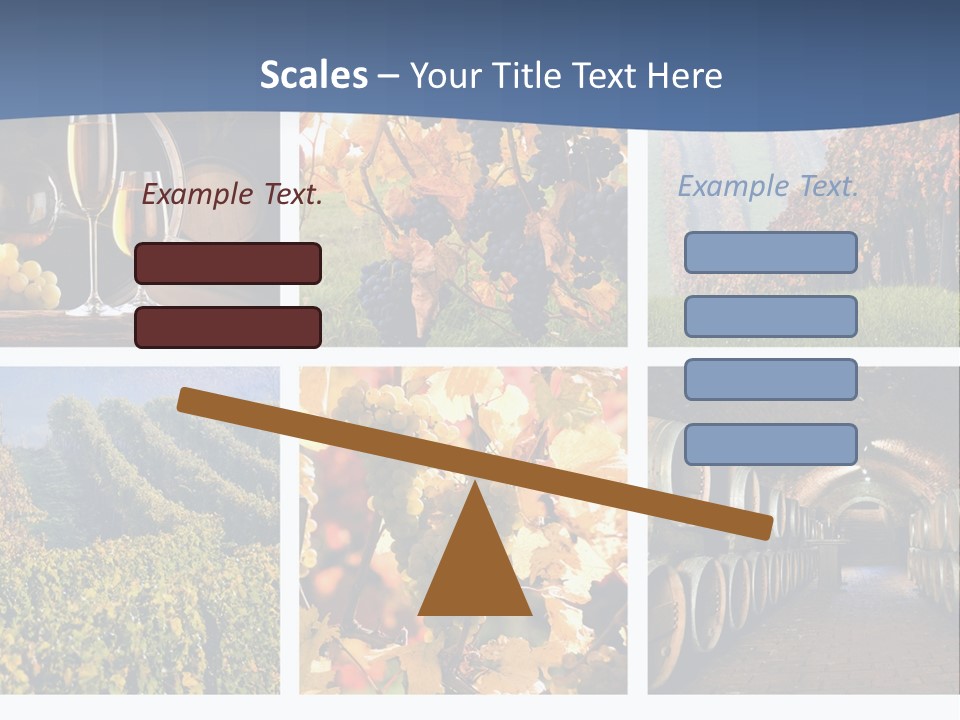 Barrel Hill Wine PowerPoint Template
