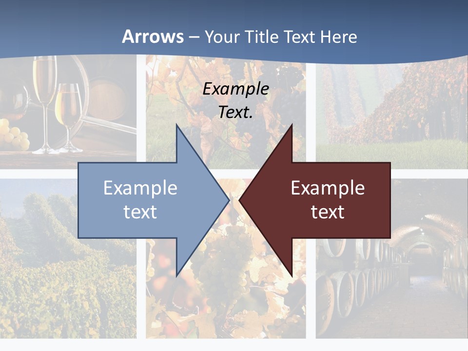 Barrel Hill Wine PowerPoint Template