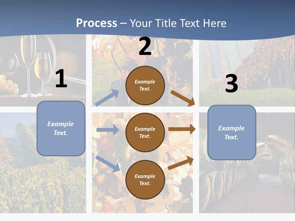 Barrel Hill Wine PowerPoint Template