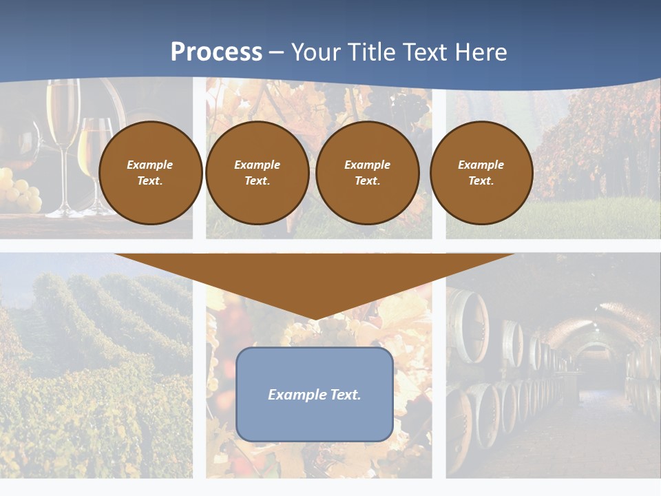 Barrel Hill Wine PowerPoint Template