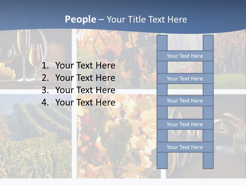 Barrel Hill Wine PowerPoint Template