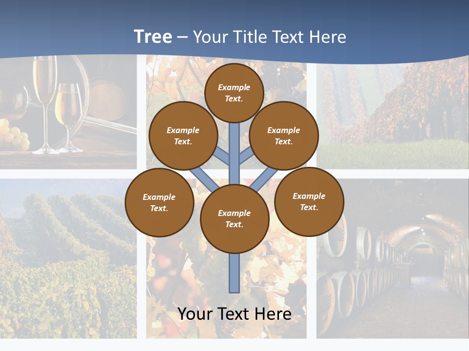 Barrel Hill Wine PowerPoint Template
