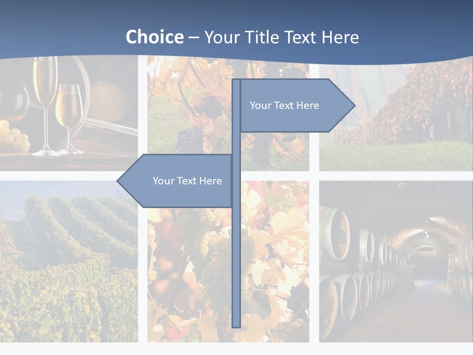 Barrel Hill Wine PowerPoint Template