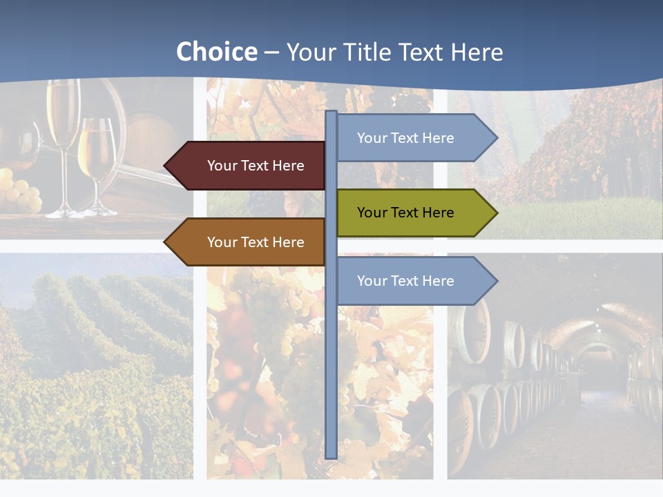 Barrel Hill Wine PowerPoint Template