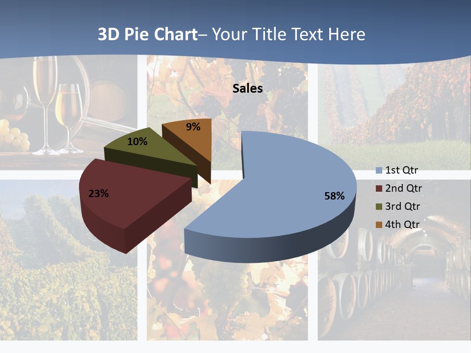Barrel Hill Wine PowerPoint Template