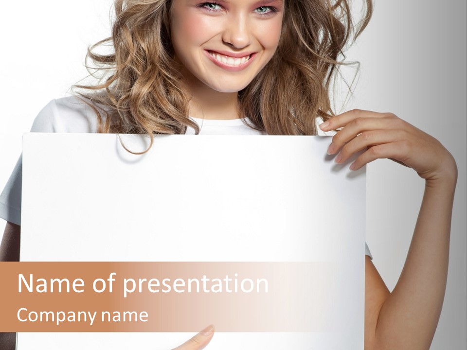 Front Background Freshness PowerPoint Template