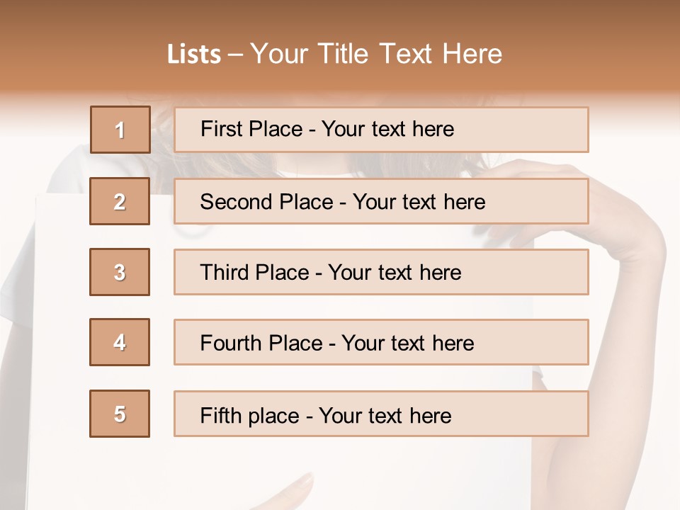 Front Background Freshness PowerPoint Template