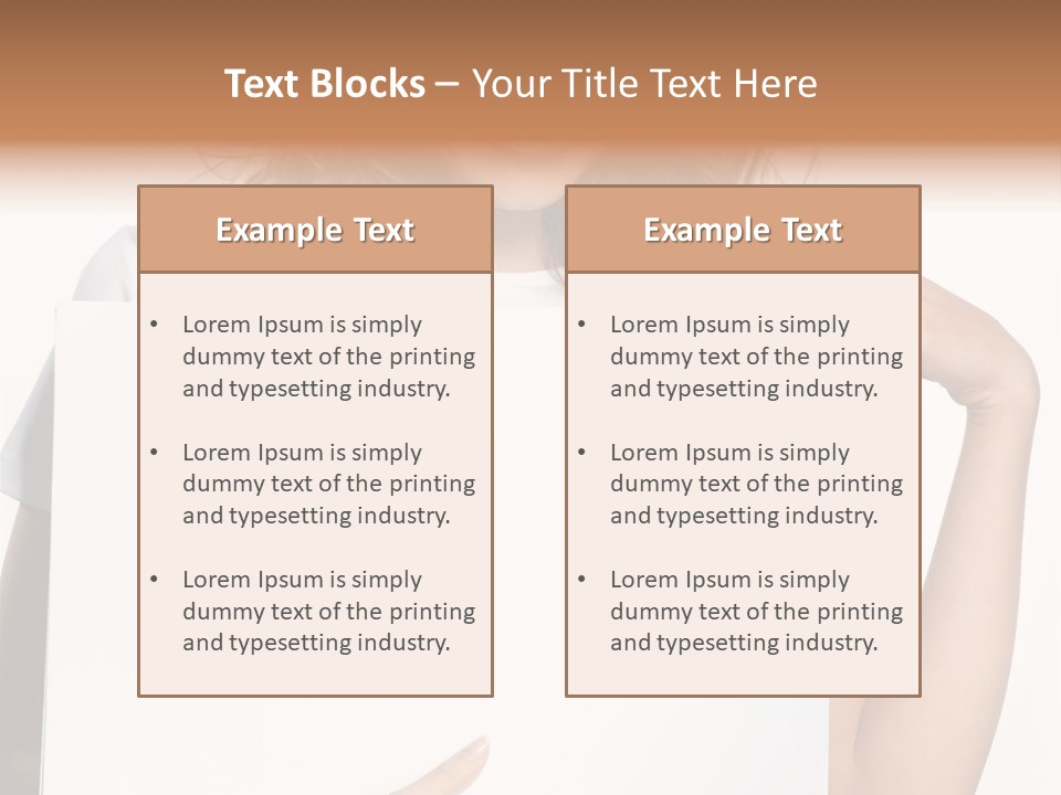 Front Background Freshness PowerPoint Template