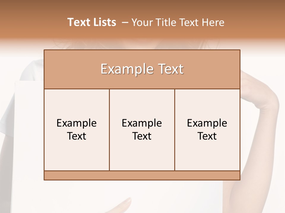 Front Background Freshness PowerPoint Template