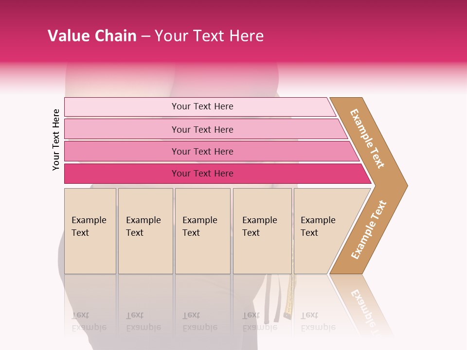 Oversize Dieting Large PowerPoint Template